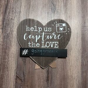 Wedding Hashtag Sign